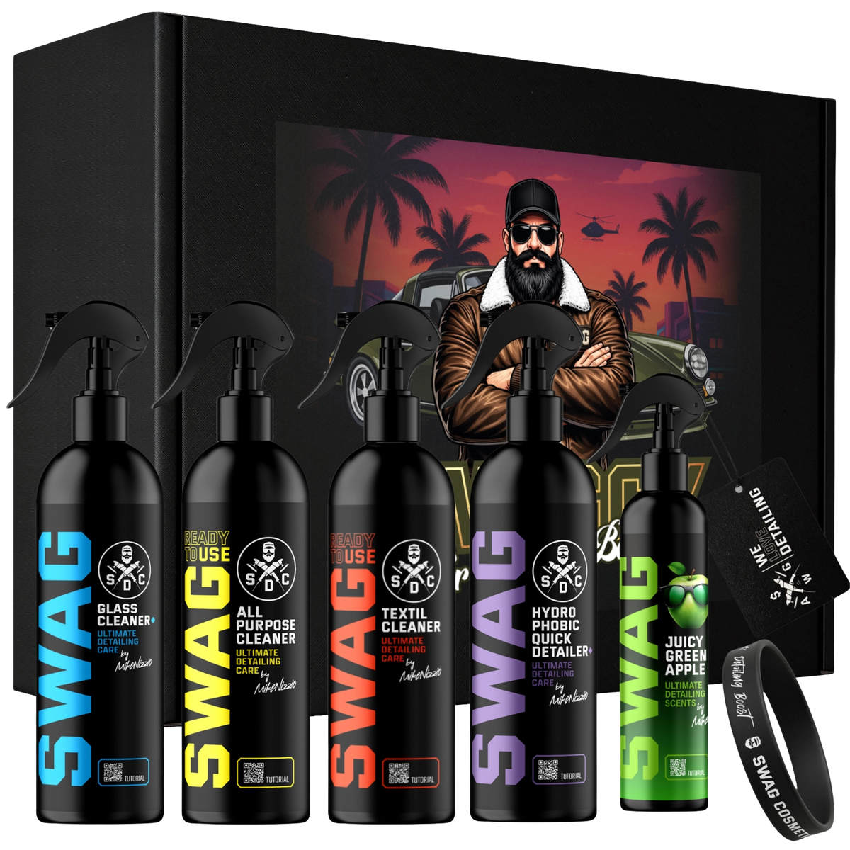 SWAG Gift Box For Men - Cadeauset Autoverzorging