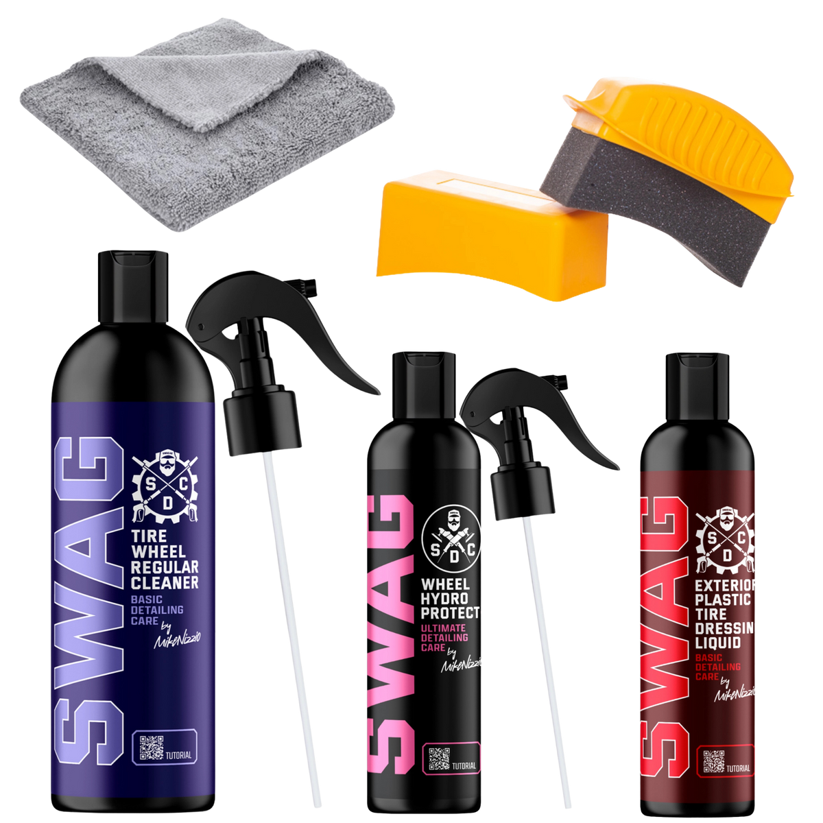 Velgenset Basic – Cleaner, Protect & Tire Dressing